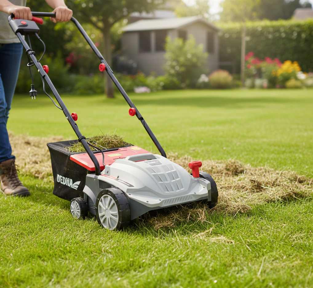 DEDRA DED8705 Elektrický vertikutátor a provzdušňovač 1500W